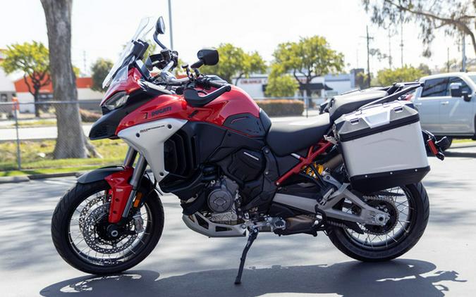 2024 Ducati Multistrada V4 Rally Travel Adventure Red