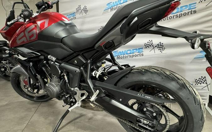 2025 Triumph Tiger Sport 660 Carnival Red SPORT 660 - CARNIVAL RED