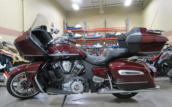 2022 Indian Motorcycle® Pursuit Limited with Premium Package Maroon Metallic/Crimson Metallic