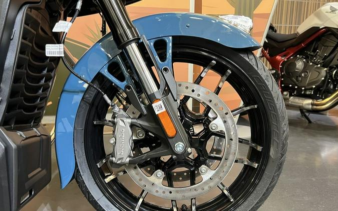 2026 Indian Motorcycle® Challenger® Limited 112 w/PowerBand Audio Storm Blue with Black Metallic