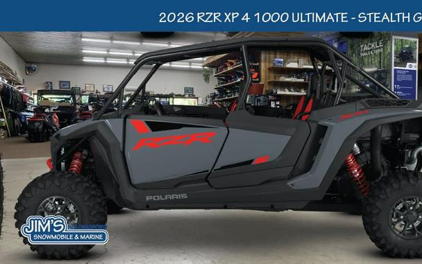2026 RZR XP® 4 1000 Ultimate - Stealth Gray - Polaris