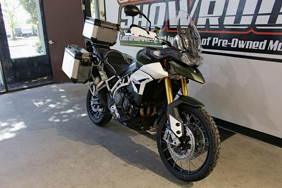 2022 Triumph Tiger 900 Rally Matte Khaki Green