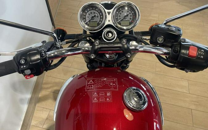 2023 Triumph Bonneville T100 Carnival Red Fusion White