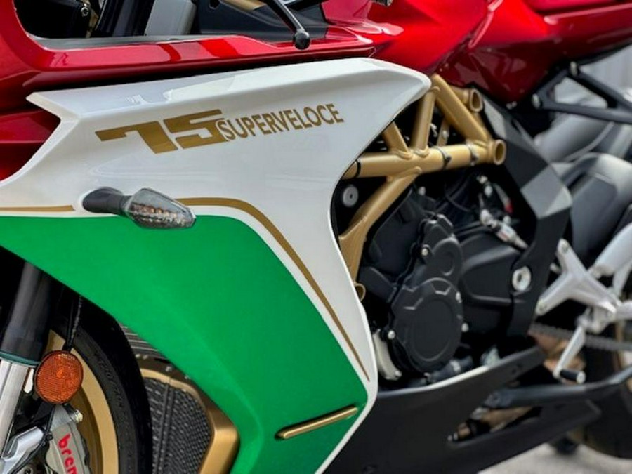 2021 MV Agusta Superveloce 75 Anniversario