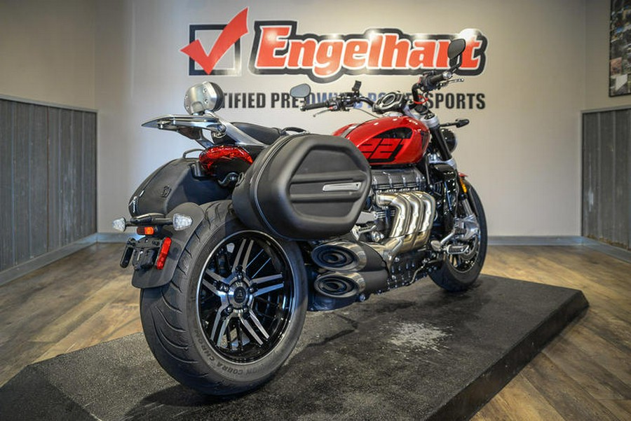 2022 Triumph Rocket 3 R 221 Red Hopper Sapphire Black