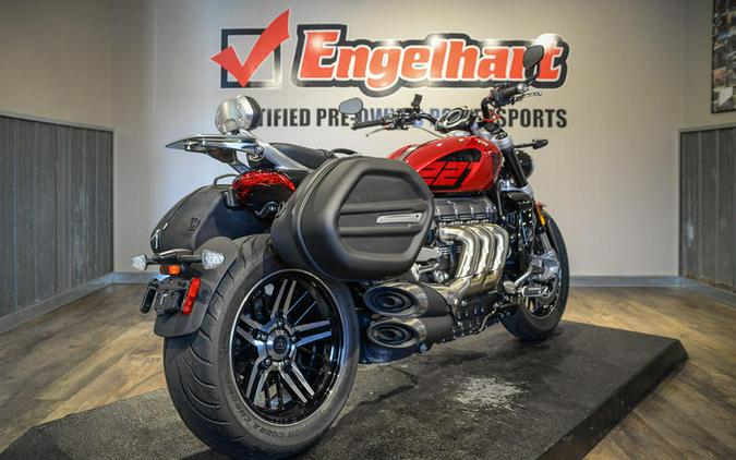 2022 Triumph Rocket 3 R 221 Red Hopper Sapphire Black