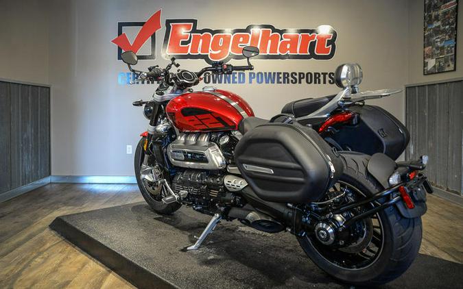 2022 Triumph Rocket 3 R 221 Red Hopper Sapphire Black