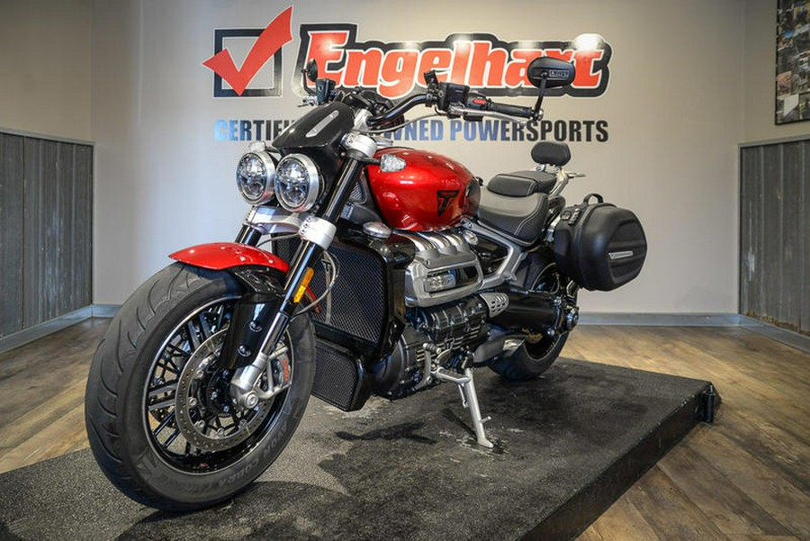 2022 Triumph Rocket 3 R 221 Red Hopper Sapphire Black