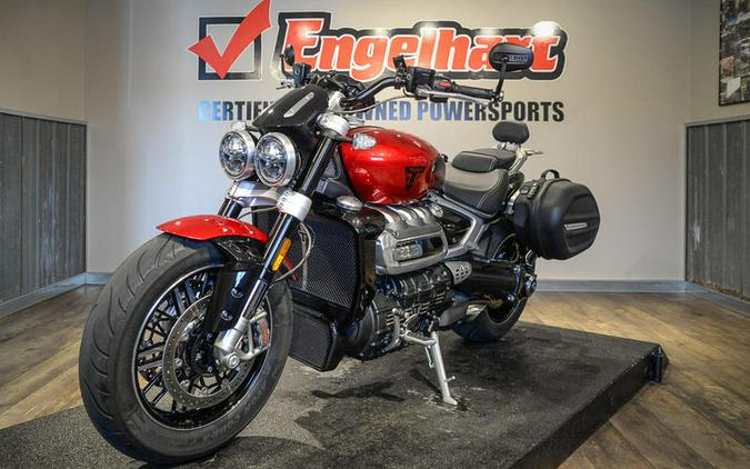 2022 Triumph Rocket 3 R 221 Red Hopper Sapphire Black