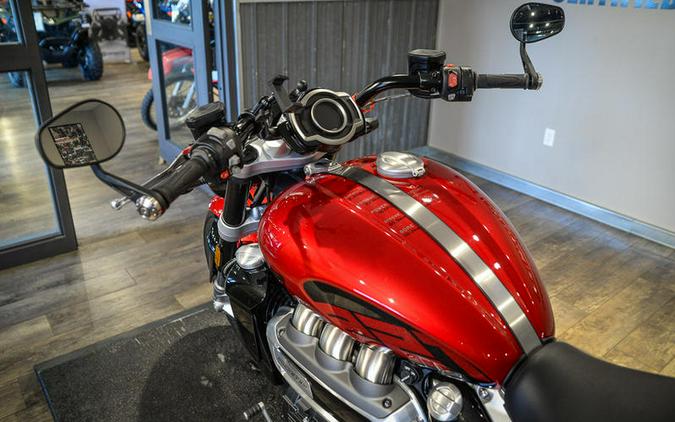 2022 Triumph Rocket 3 R 221 Red Hopper Sapphire Black