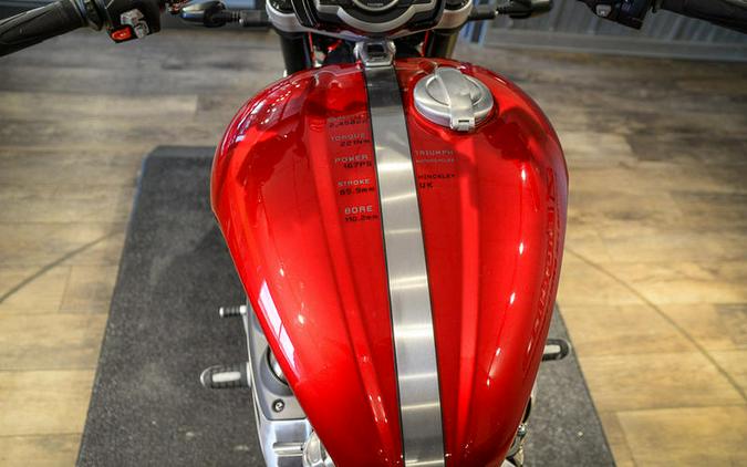 2022 Triumph Rocket 3 R 221 Red Hopper Sapphire Black