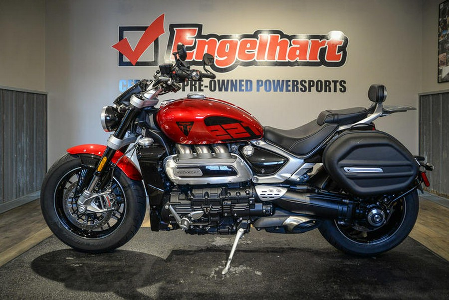 2022 Triumph Rocket 3 R 221 Red Hopper Sapphire Black