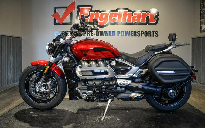 2022 Triumph Rocket 3 R 221 Red Hopper Sapphire Black