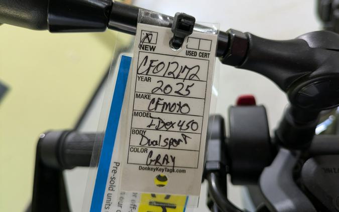 2025 CFMOTO IBEX 450