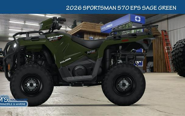 2026 Polaris Sportsman® 570 EPS - Sage Green