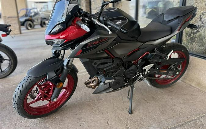 2024 Kawasaki Z500 SE ABS