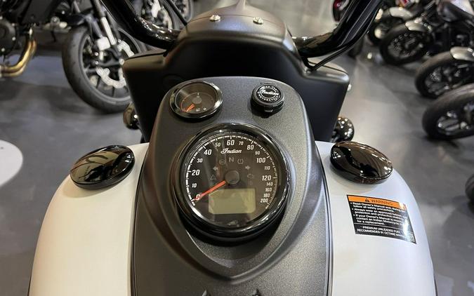 2026 Indian Motorcycle® Springfield ® Dark Horse® Ghost White Metallic Smoke