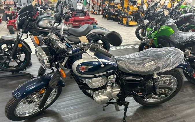 2025 Kawasaki W230 ABS METALLIC OCEAN BLUE/ EBONY