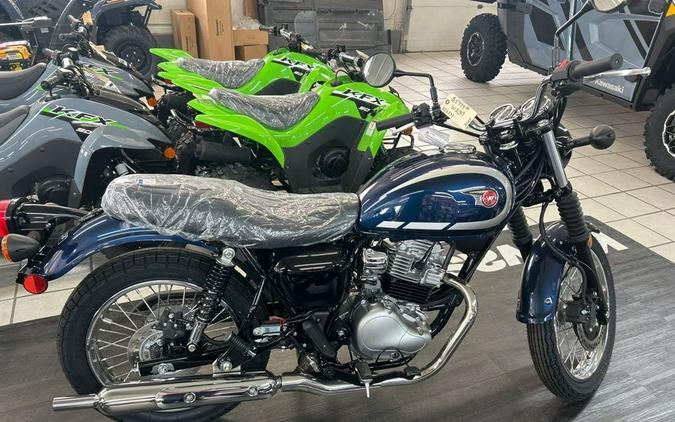 2025 Kawasaki W230 ABS METALLIC OCEAN BLUE/ EBONY
