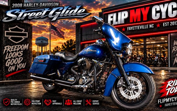 2008 HARLEY-DAVIDSON FLHX-Street Glide - F620616