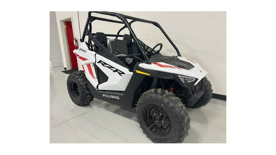 2023 Polaris Industries RZR 200 EFI - WHITE LIGHTNING / INDY RED