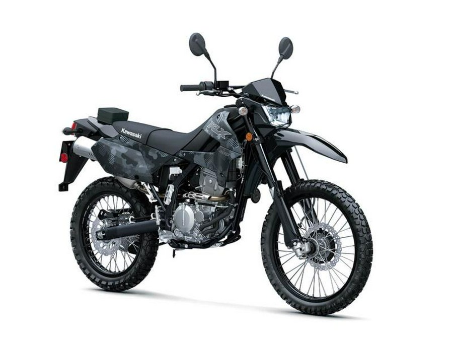 2023 Kawasaki KLX®300 Fragment Camo Gray