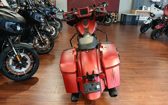 2024 Indian Chieftain Dark Horse w/Powerband Audio Pkg Sunset Red Smoke