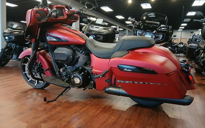 2024 Indian Chieftain Dark Horse w/Powerband Audio Pkg Sunset Red Smoke