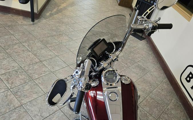 2012 Harley-Davidson® CVO™ Softail® Convertible Crimson Red Sunglo with Scarlet Crystal graphics