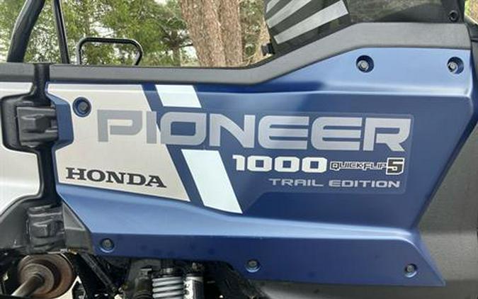 2023 Honda Pioneer 1000-5 Trail