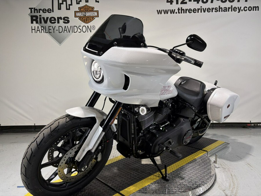 2026 Harley-Davidson® Low Rider® ST White Onyx Pearl - Black Finish