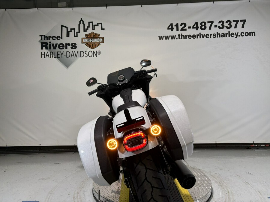 2026 Harley-Davidson® Low Rider® ST White Onyx Pearl - Black Finish