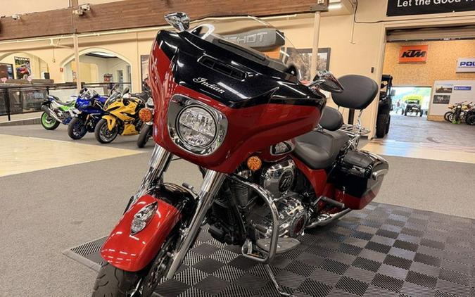 2020 Indian Chieftain Elite Thunder Black Vivid Crystal/Wildf