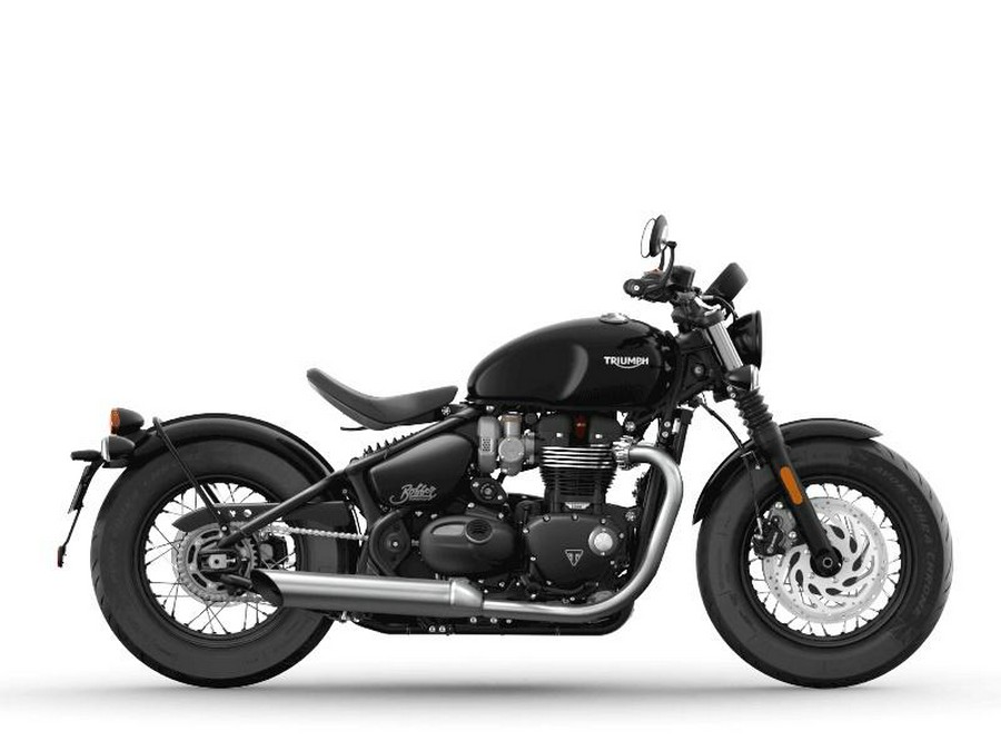 2023 Triumph Bonneville Bobber Jet Black