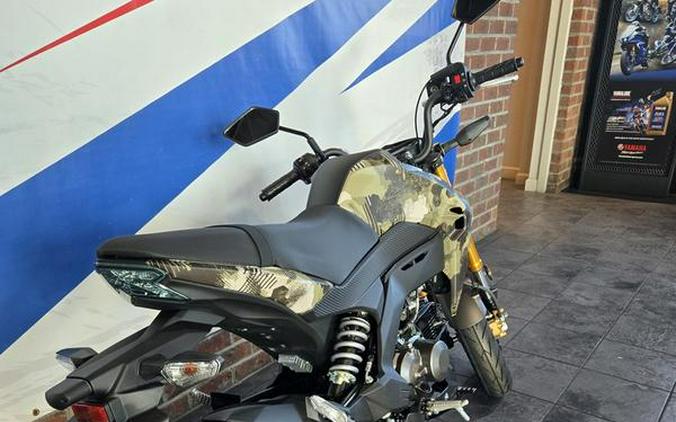 2026 Kawasaki Z125 PRO Cypher Camo Beige