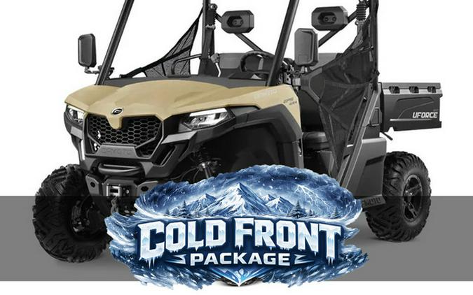 2026 CFMOTO UFORCE 600 Cold Front Package