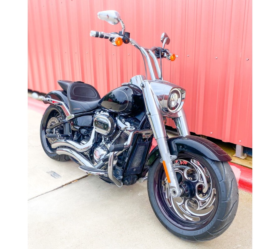 2021 Harley-Davidson Fat Boy 114 Vivid Black