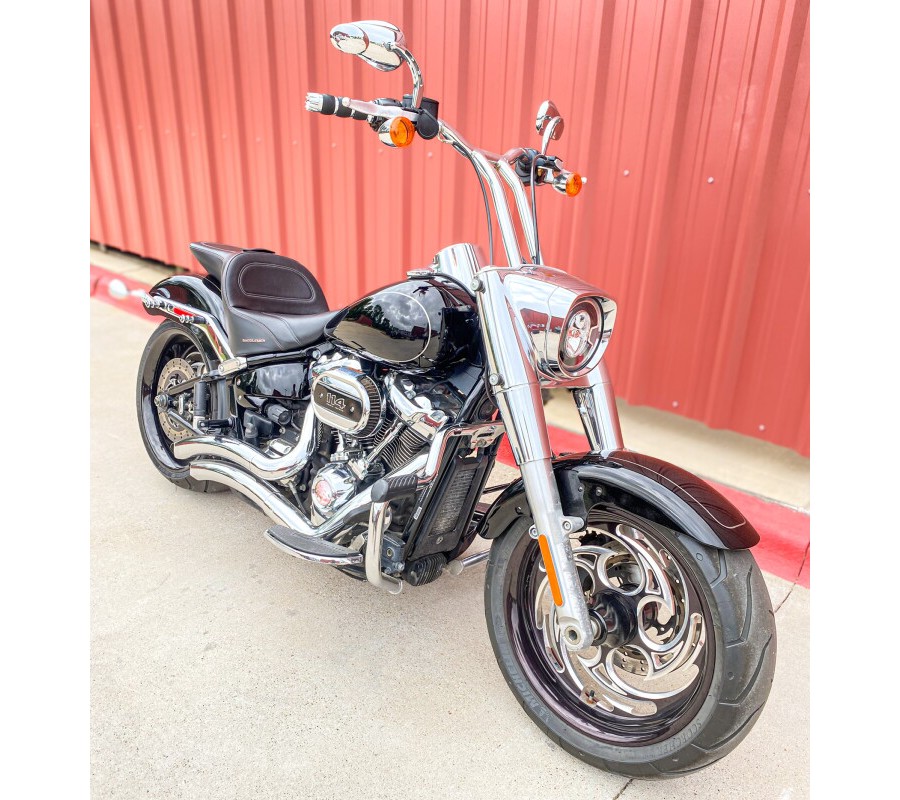 2021 Harley-Davidson Fat Boy 114 Vivid Black