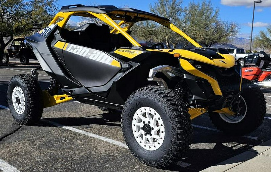 2024 Can-Am® Maverick R X RS Carbon Black & Neo Yellow