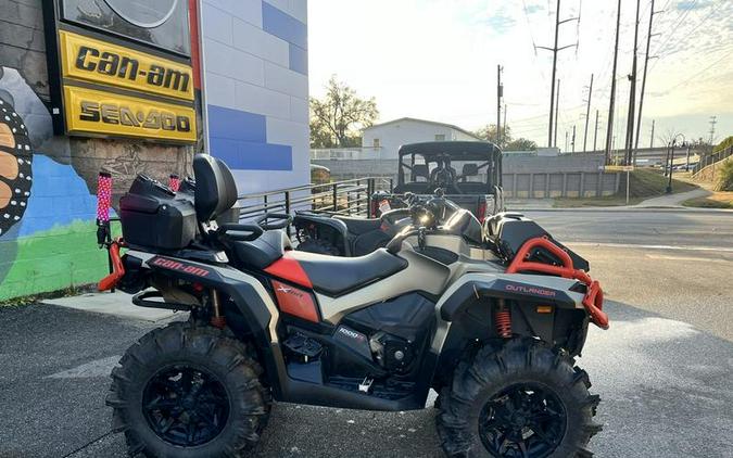 2023 Can-Am® Outlander X mr 1000R Liquid Titanium & Can-Am Red