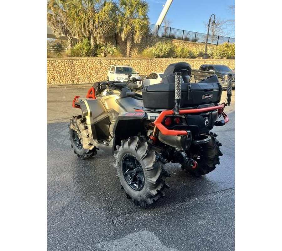 2023 Can-Am® Outlander X mr 1000R Liquid Titanium & Can-Am Red