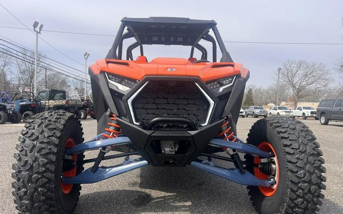 2025 Polaris RZR Pro S 4 Ultimate Orange Burst Zenith Blue