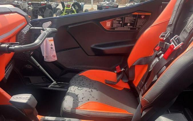 2025 Polaris RZR Pro S 4 Ultimate Orange Burst Zenith Blue