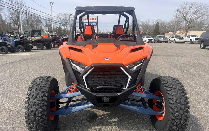 2025 Polaris RZR Pro S 4 Ultimate Orange Burst Zenith Blue