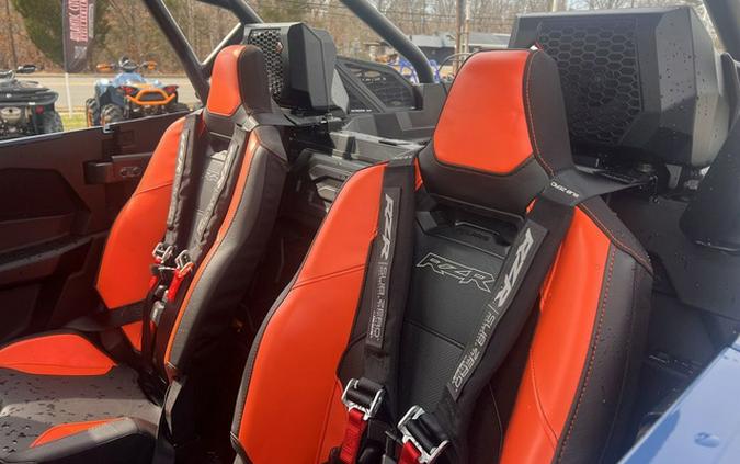 2025 Polaris RZR Pro S 4 Ultimate Orange Burst Zenith Blue