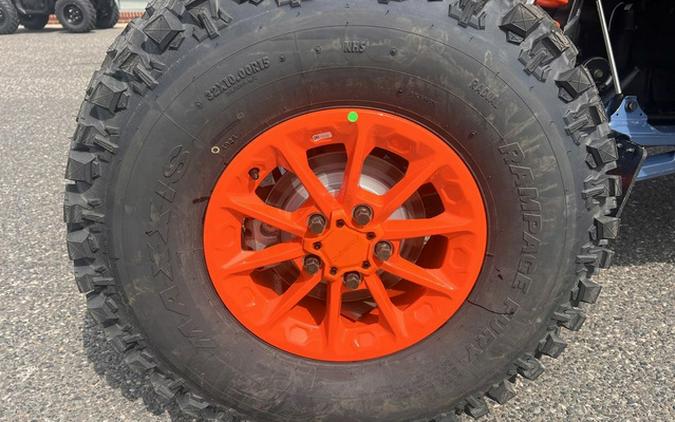 2025 Polaris RZR Pro S 4 Ultimate Orange Burst Zenith Blue