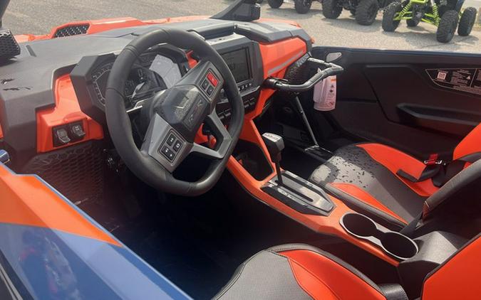 2025 Polaris RZR Pro S 4 Ultimate Orange Burst Zenith Blue