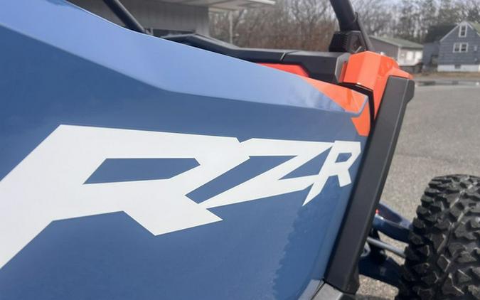2025 Polaris RZR Pro S 4 Ultimate Orange Burst Zenith Blue