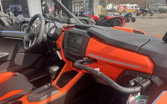 2025 Polaris RZR Pro S 4 Ultimate Orange Burst Zenith Blue