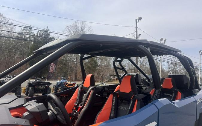 2025 Polaris RZR Pro S 4 Ultimate Orange Burst Zenith Blue